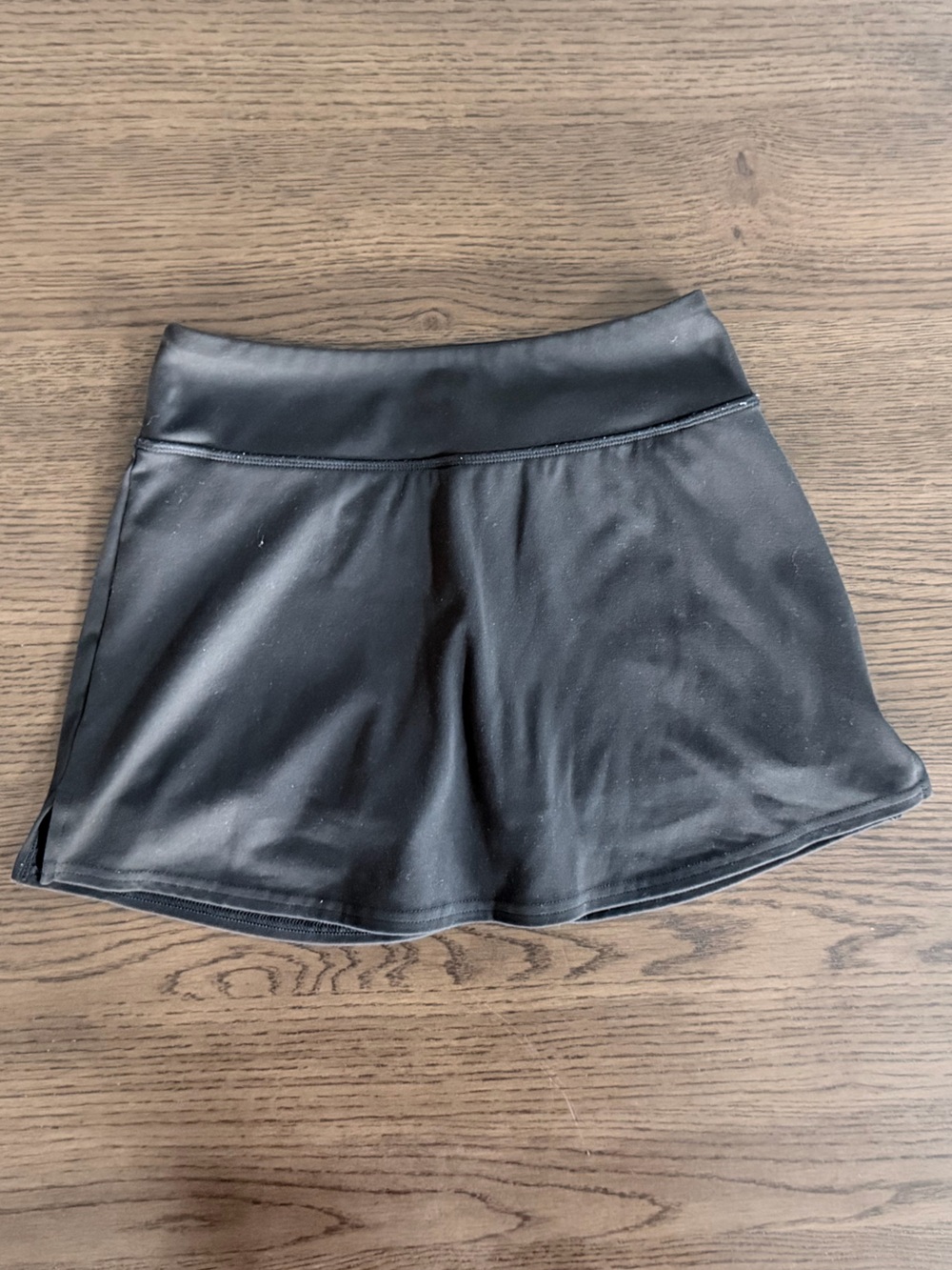 Girls Medium (10/12) DSG Black Athletic Skort